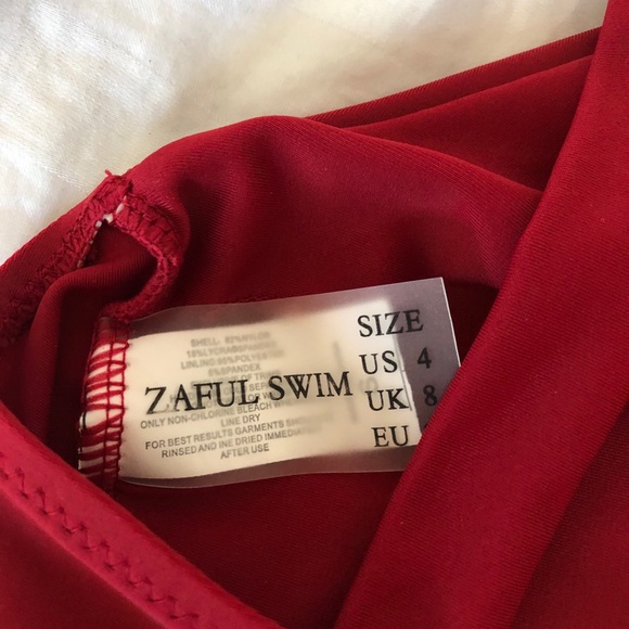 Maroon Zaful bikini top - Picture 3 of 3